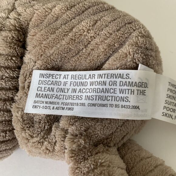 Warmies Sloth Weighted Plush Stuffed Animal Microwavable Lavender Scent - Picture 9 of 11